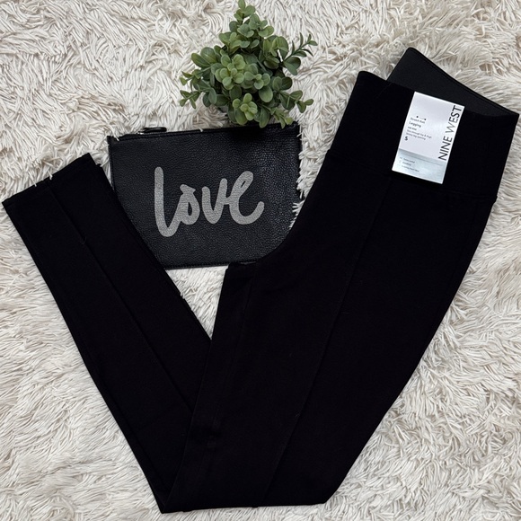 Nine West Pants - Nine West Stretch Knit Smoothing Leggings 💗 Black